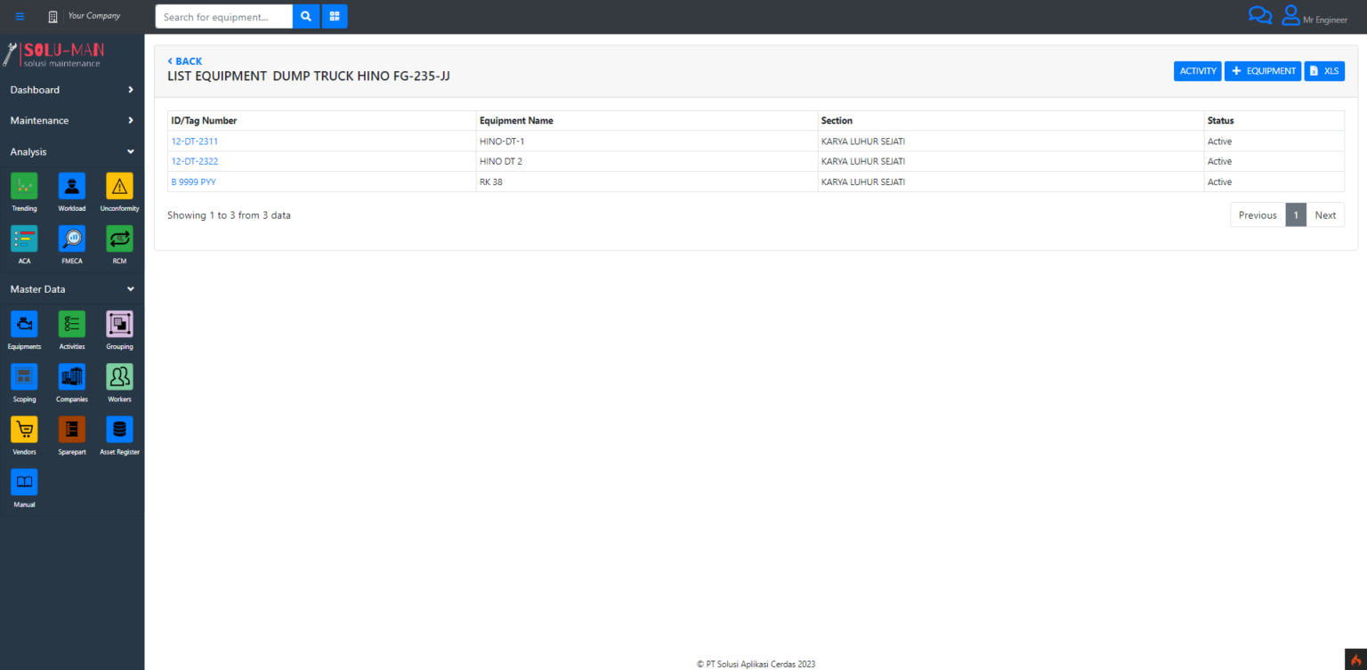 Cmms Screen Shot Menggunakan CMMS untuk Pemeliharaan Berbasis Kondisi - Solusi Maintenance